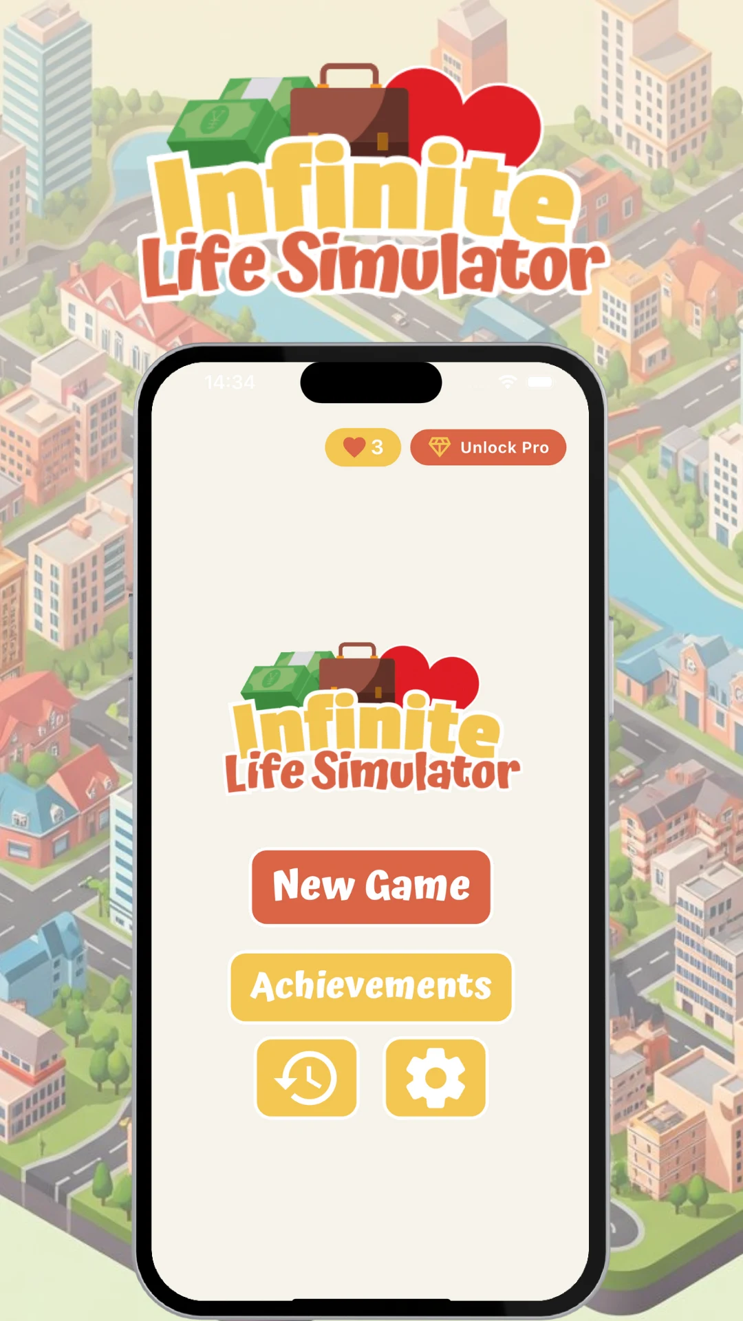 Infinite Life Simulation screenshot